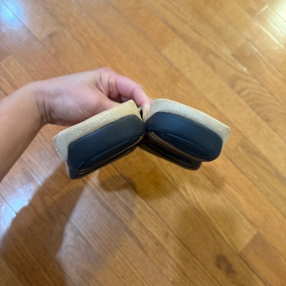 Vionic Bella Cork Bow Sandals Flip Flops Womens 8 Tan Beige Gold Comfort Thongs - Picture 7 of 8